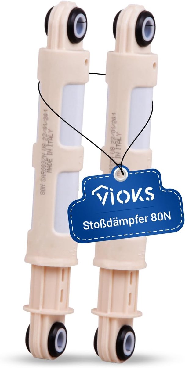 SnelShoppen - 2x Schokdempers Vervanging Voor Wasmachine - Hoogwaardige Wasmachineaccessoires - Reserveonderdeelset Voor AEG 132255301/5 - Betrouwbaar