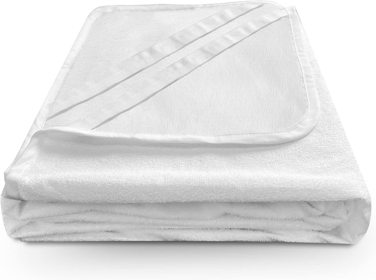 SnelShoppen - Waterproof Matrasbeschermer 140x200cm - Katoen Terrydoek - Ademend en Antibacterieel - Met 4 Elastische Hoeken