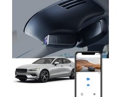 Dashcam voor Volvo S60 V60 2019-2022 - 4K UHD - OEM-stijl - WiFi App - G-sensor - 64GB