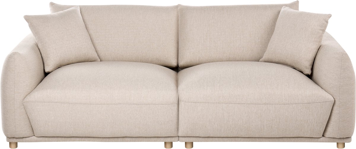 JUBEK - Driezitsbank - Beige - Polyester