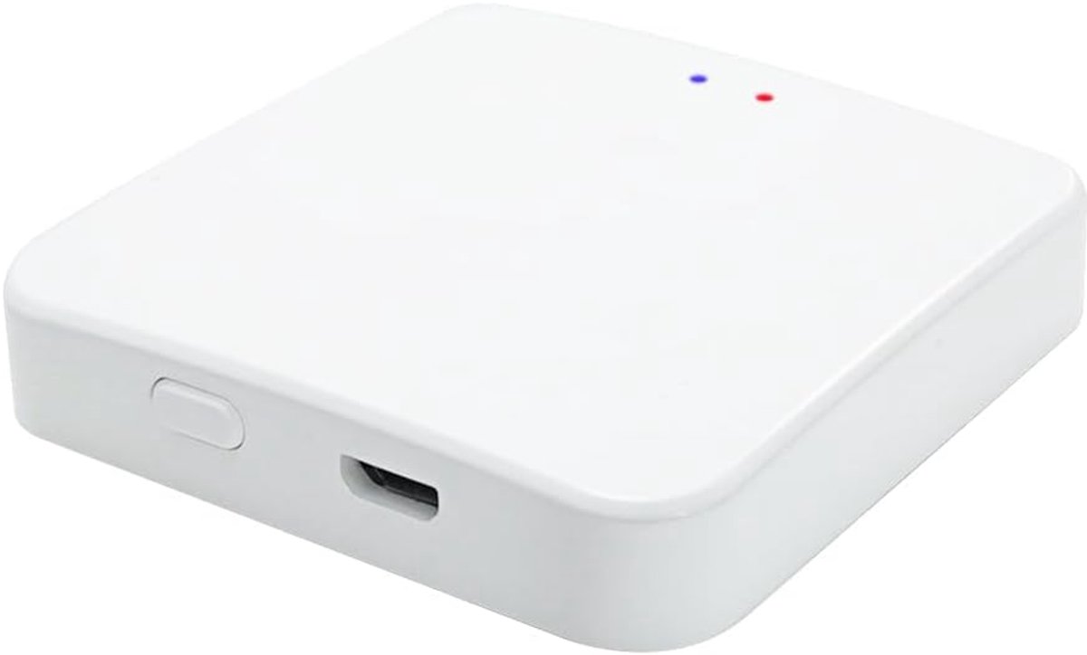 SnelShoppen - Tuya WiFi ZigBee 3.0 Bluetooth Gateway Hub - Multi-Mode Smart Life APP - Draadloze Controle voor Tuya Compatibele Apparaten - Compact en