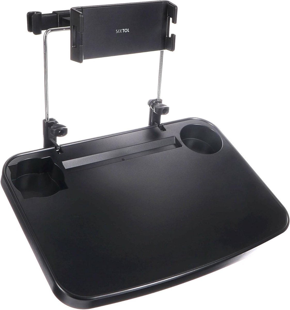 SnelShoppen - Multifunctionele Car Table voor Achterbank met Telefoonhouder - Vouwtafel voor Auto - Ideaal voor Eten, Drinken en Organiseren - 35.5 cm