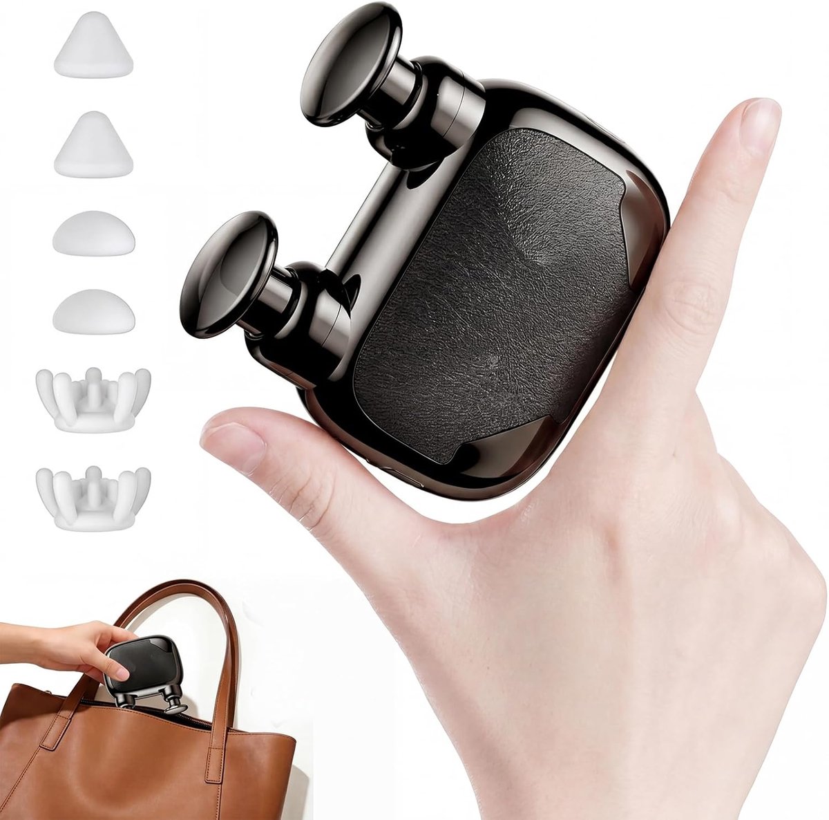 SnelShoppen - Mini Massagepistool Draagbaar Sportmassageapparaat Klein Massagepistool voor Thuis en Kantoor, Verlicht Spierspanning, Cadeau-idee voor