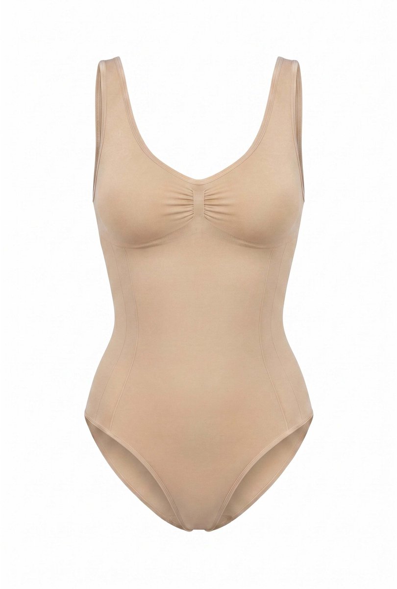SNOCKS Shaping Body Dames – Brede Schouderbanden – Naadloos & Comfortabel – Vormend & Ondersteunend – Onzichtbaar onder Kleding – 1 Stuk