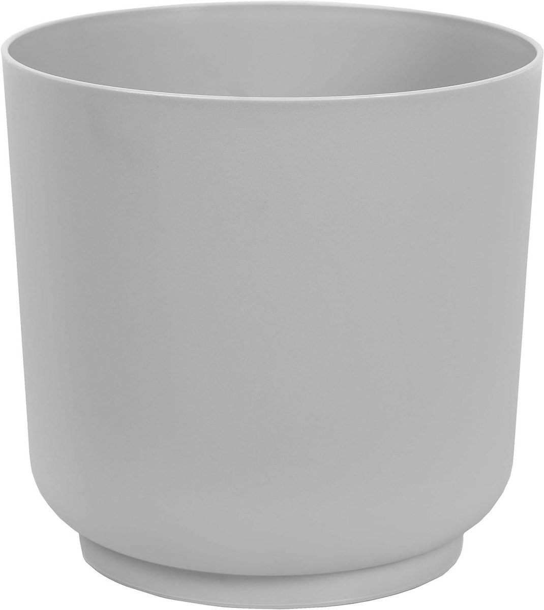 Bloempot met schotel - Binnenpot - Planten decoreren - Hoge kwaliteit materiaal - Ø 15 cm - Staal