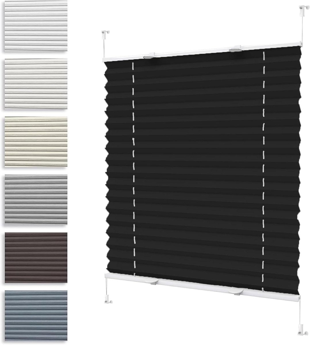 Plissé Gordijn - Raambekleding - Privacy en Zonwering - Energiebesparend - 32 x 115 cm - Z