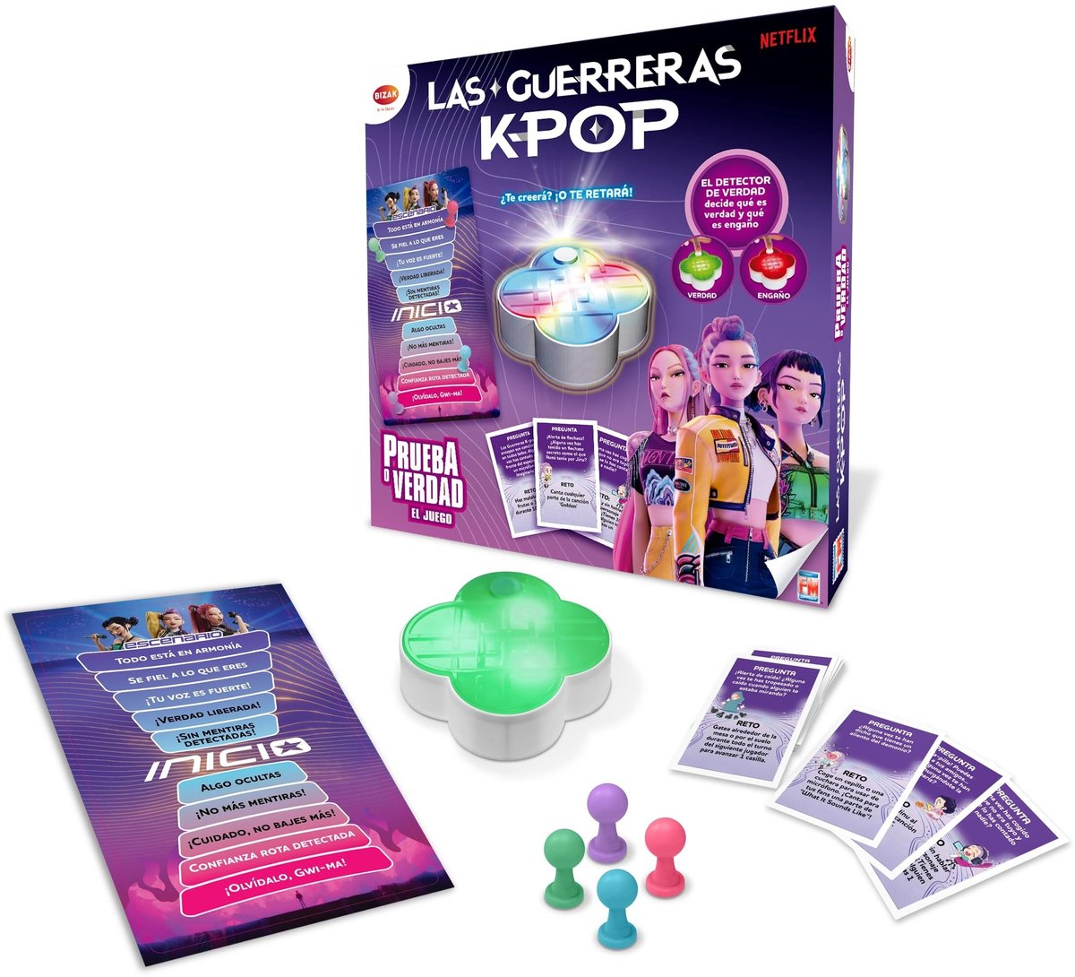 Solidchoice - KPOP Krieger Waarheid of Durf Bordspel