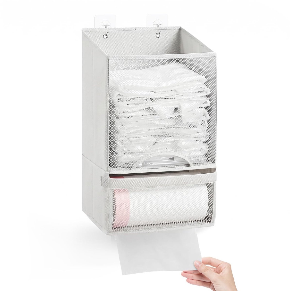 Solidchoice - Wandgemonteerde Opbergbak voor Keuken en Badkamer