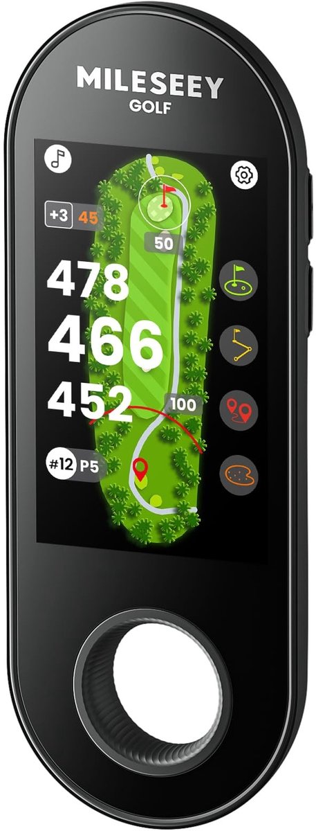 Solidchoice - Draagbare Golf GPS Rangefinder met Touchscreen