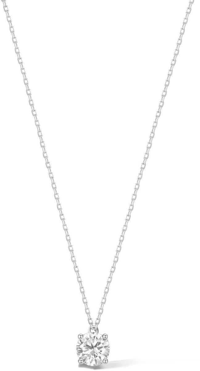 Solidchoice - Stijlvolle Hangketting met Diamant