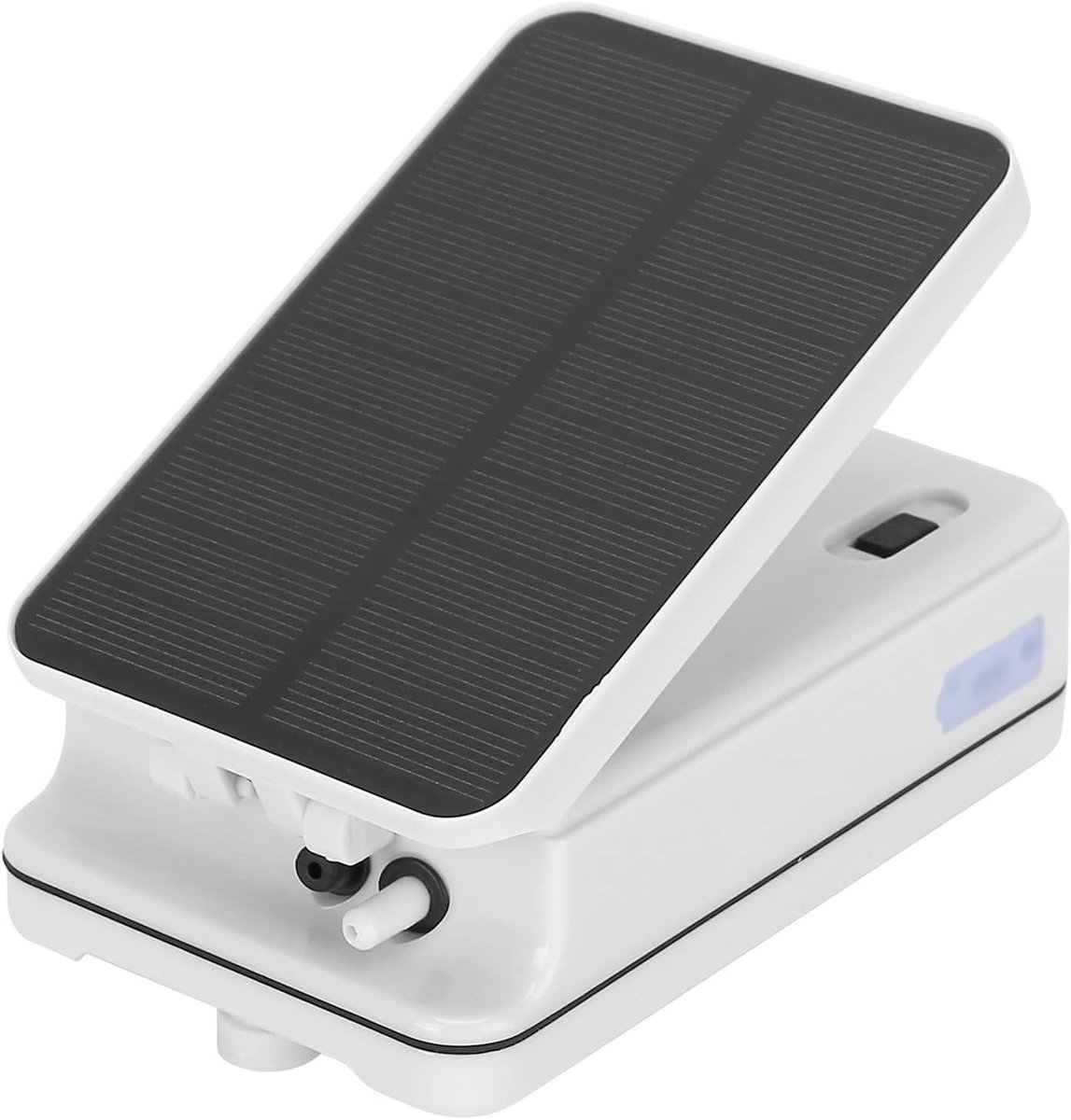Oxygenator voor vijvers op zonne-energie met grote batterijcapaciteit en overbelastingsbeveiliging, ideaal voor zuurstofvoorziening en waterkwaliteit