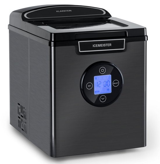 Icemeister 2G ijsblokjesmachine 12kg/24h LC-display roestvrij staal van Merkloos — afbeelding 5