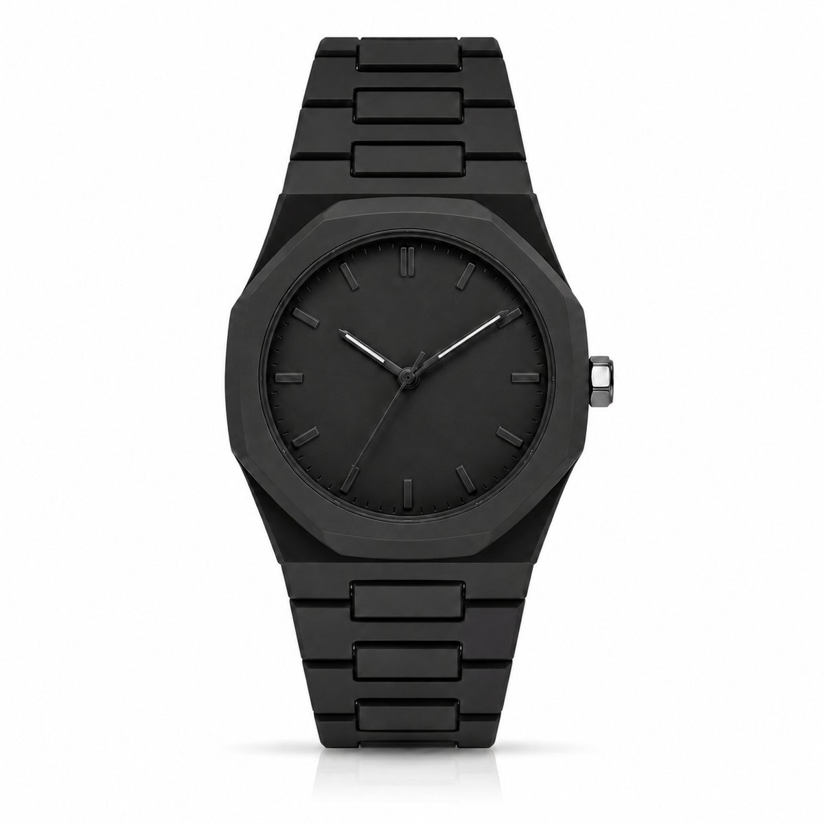 LGT JWLS Soho Zwart Kunststof Herenhorloge