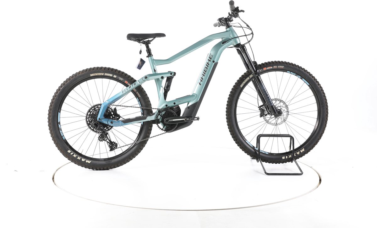 Haibike AllMtn 3 Elektrische full-suspension mountainbike Bosch Accu 625Wh blauw