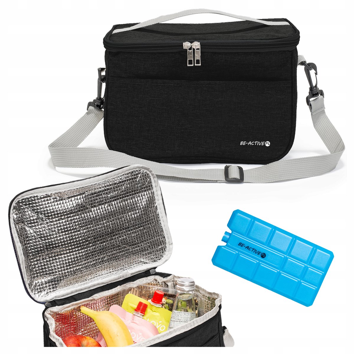 Grote Thermos Lunchtas met Koel-element - Ideaal voor Reizen