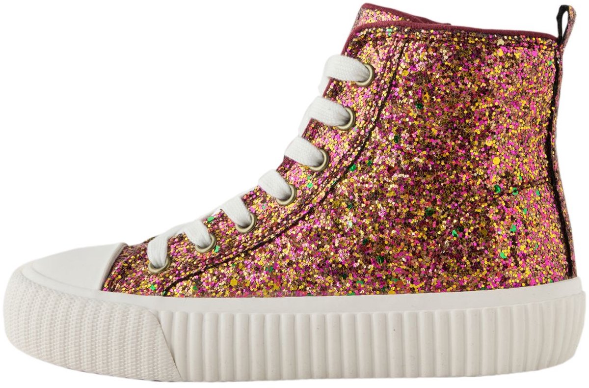 Next - Meisjes - Hoge vetersneakers - Roze