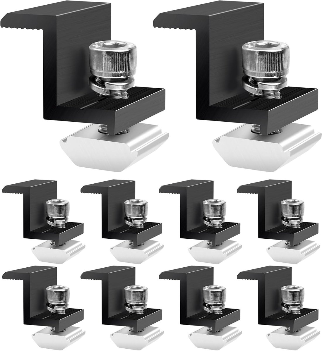 Solar panel beugels 30 mm Z houder - aluminium frame - corrosiebestendig - ideaal voor daken - SnelShoppen