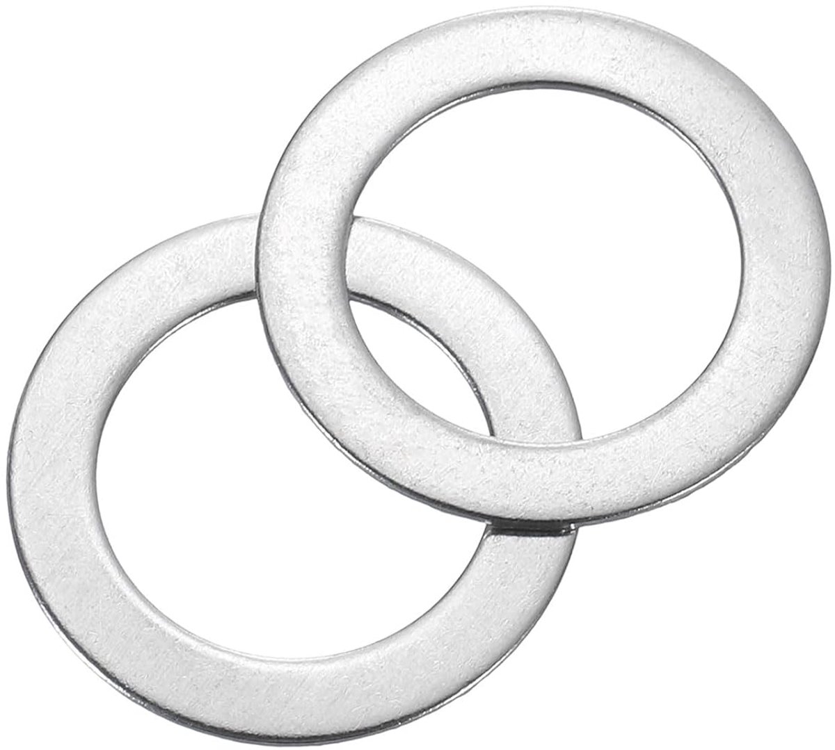 Platte afdichtingen, M12 x 18 x 0,2 mm ultraplatte afstandhouders, platte ringbevestigingen voor schroeven, elektronica-reparatie, automobiel
