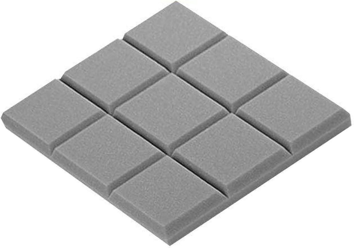 Akoestische Schuimtegels - Geluiddichte Panelen - Geluidsverbetering - Hoge Dichtheid Schuim - 50x50CM 10 STKS - Diverse Kleuren