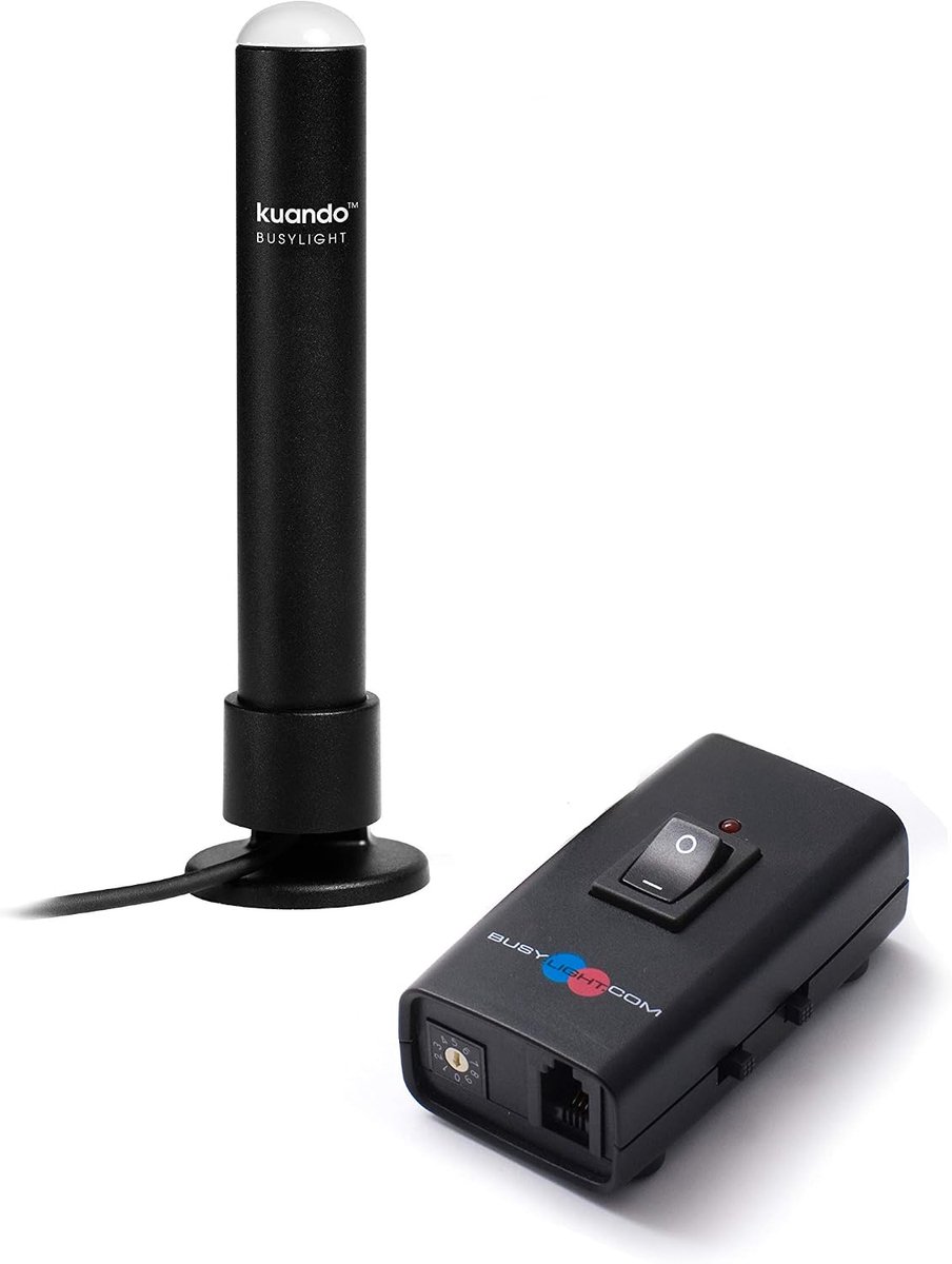Combi headset control indicator - Busylight voor headset en bureau telefoon - verhoog productiviteit - ShopVlot