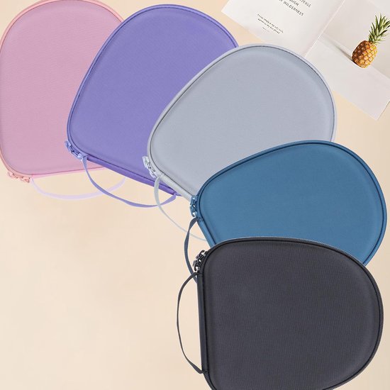 Hoes Compatibel met Sony WH-CH720N/CH520/H910N hoofdtelefoon - EVA Nylon Harde Hoes, waterdicht en stofdicht, niet gemakkelijk te vervormen, gemakkelijk te dragen — afbeelding 5