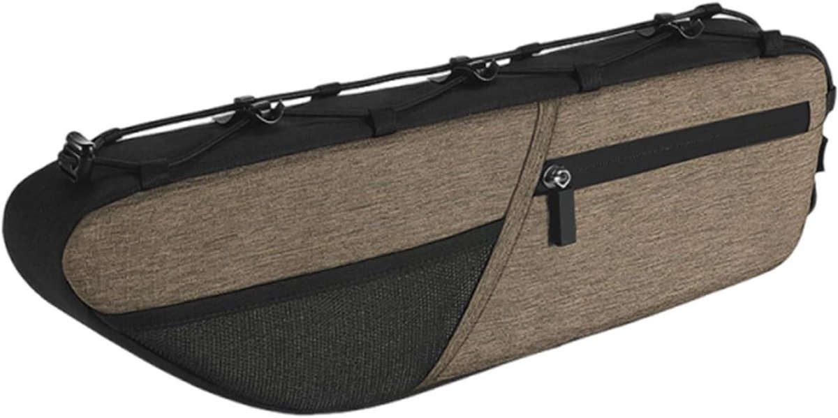 Fiets Frametas - Fietstas Frame - Fietsen Organiseren - Waterdicht Polyester - 16L - Bruin
