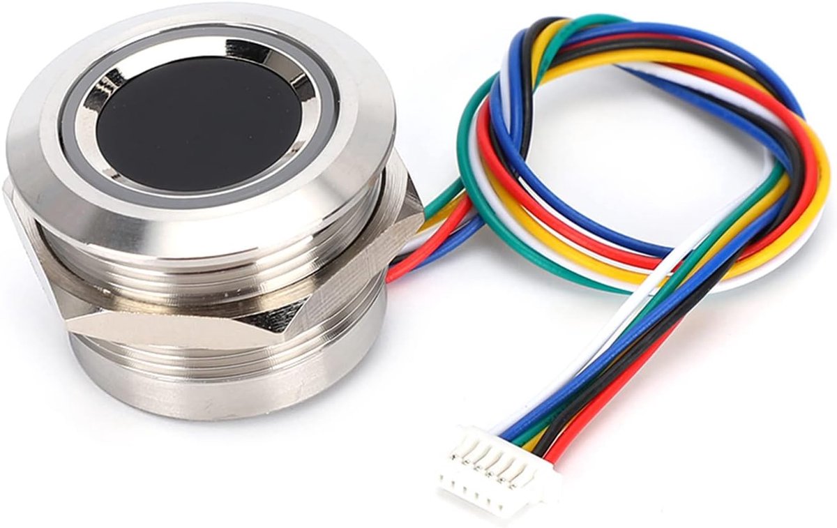 ID module fingerprint scanner circulaire capacitieve geïntegreerde algoritme chip r503 fingerabdruck vingerafdruklezer sensormodule , opslag van Kamera-Attrappen