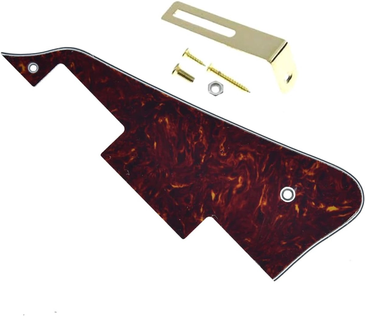 Vintage Tortoise LP gitaar slagplaat met gouden beugel voor Epiphone Les Paul