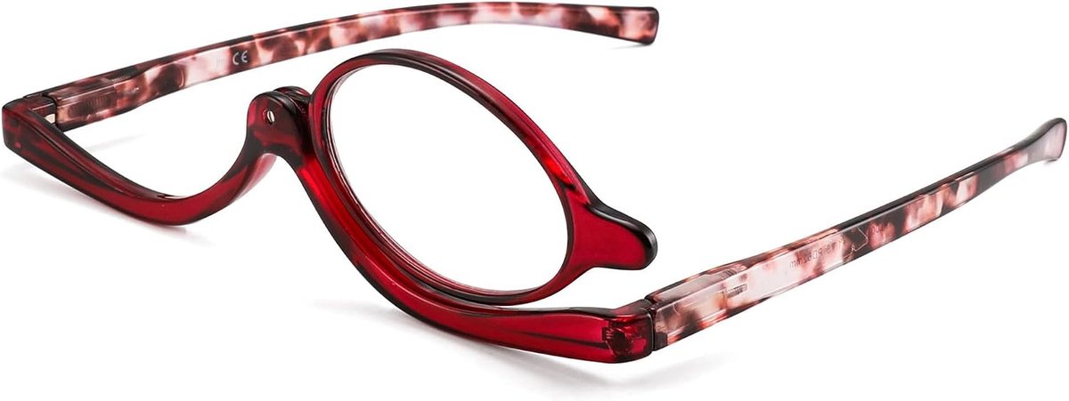 Lunettes Maquillage Flip Cosmetic Lunette Loupe Flip Down pour Femmes