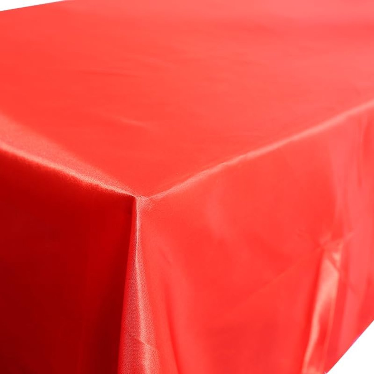 Tafelkleed voor bruiloftsbanket, banket, evenement, decoratie, doop, rood, 145 x 320 cm