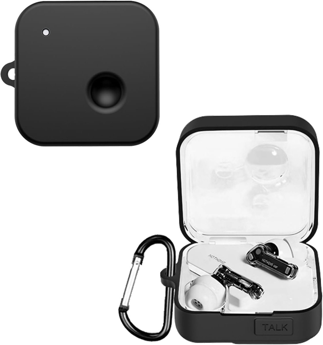 Beschermcase voor Nothing Ear(3) - Zacht silicone - Volledige bescherming - Ideaal voor onderweg - ShopVlot