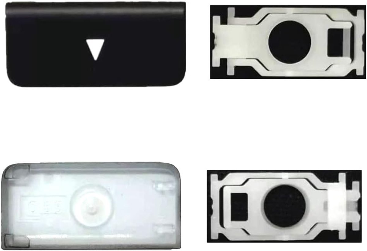 Vervangende keycap pijl omhoog en omlaag - inclusief schaarmechanisme - geschikt voor MacBook Pro/Air 2019-2025 - ShopVlot
