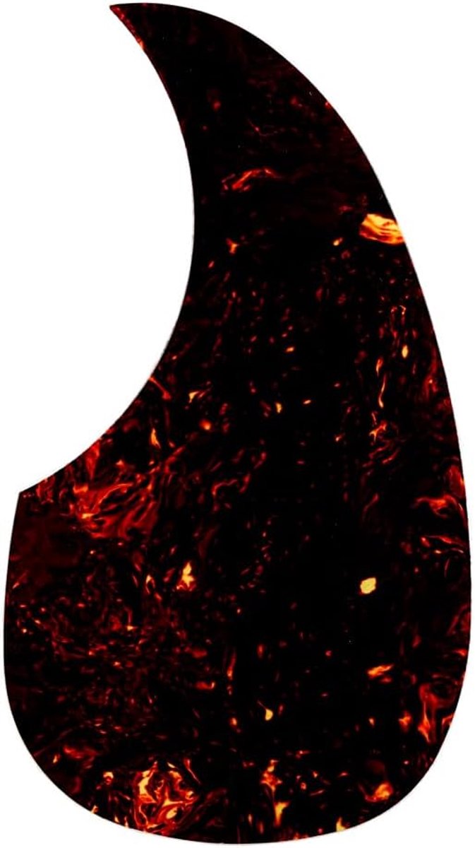 Guitar Pickguard - Teardropvorm - Zelfklevend PVC - Bescherming tegen krassen - ShopVlot