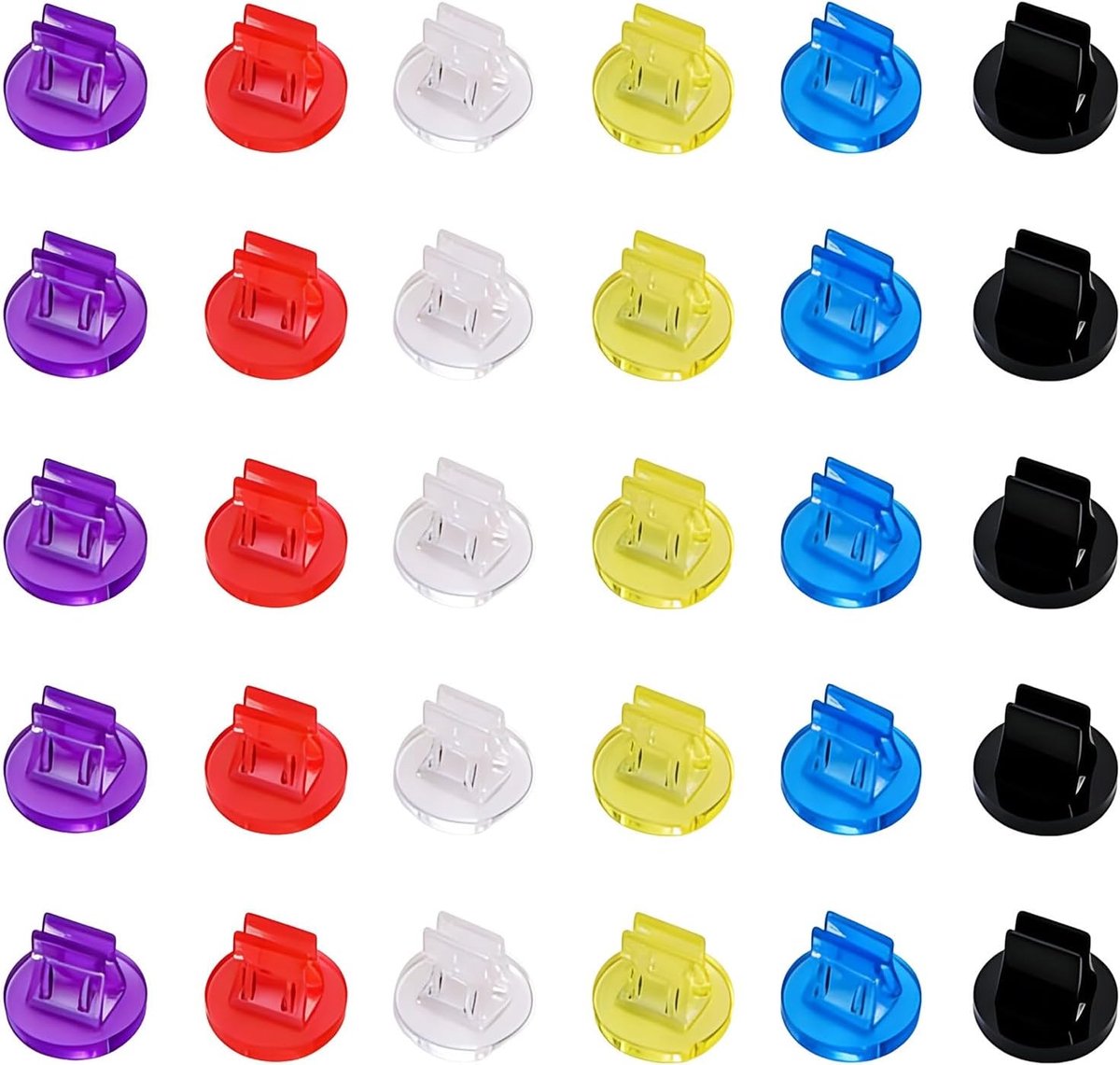 Acryl kaarthouder 30 stuks - transparant - fotolijst - ideaal voor kaarten en foto's - SnelShoppen