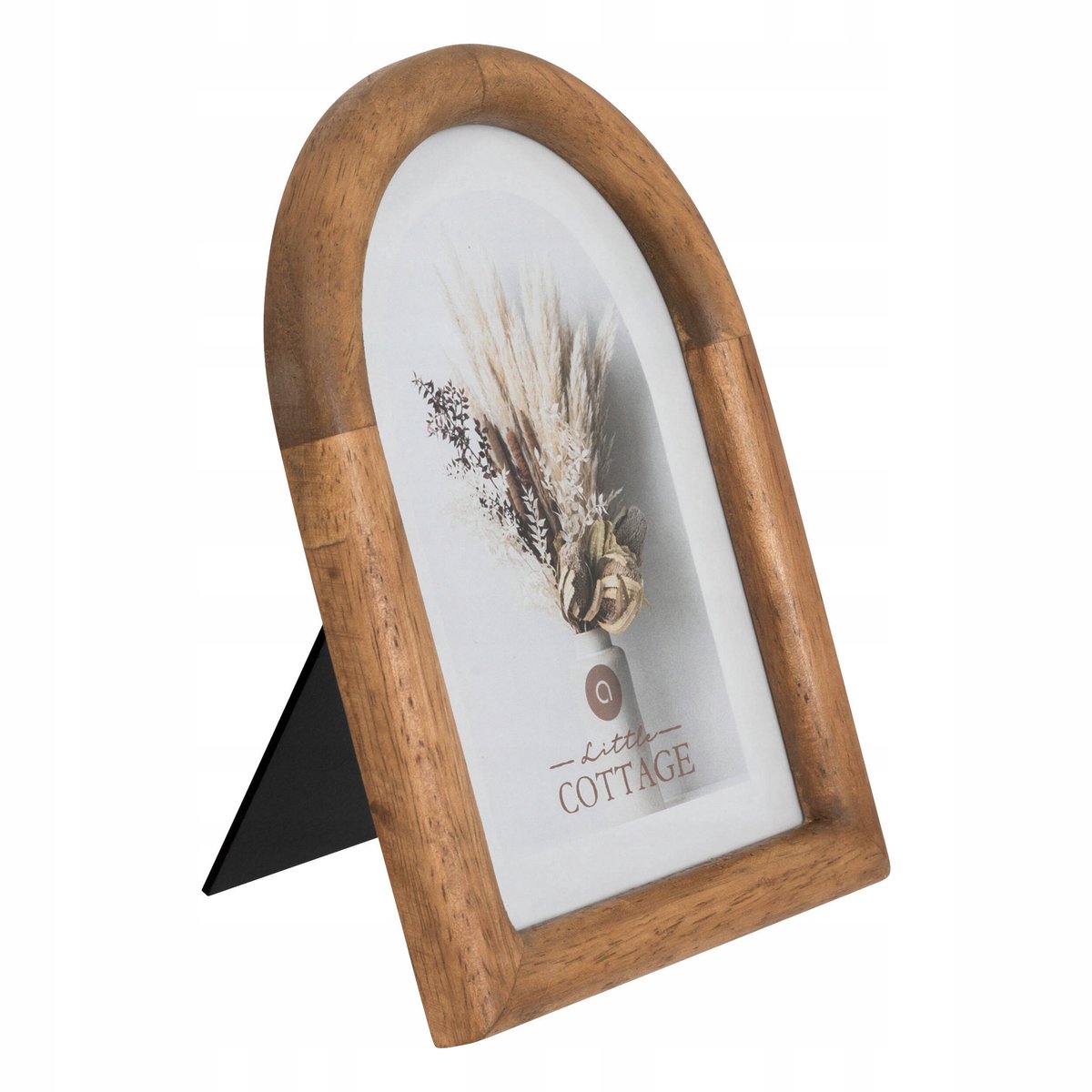 Houten fotolijst bruin 13x18 cm staand, natuurlijke uitstraling
