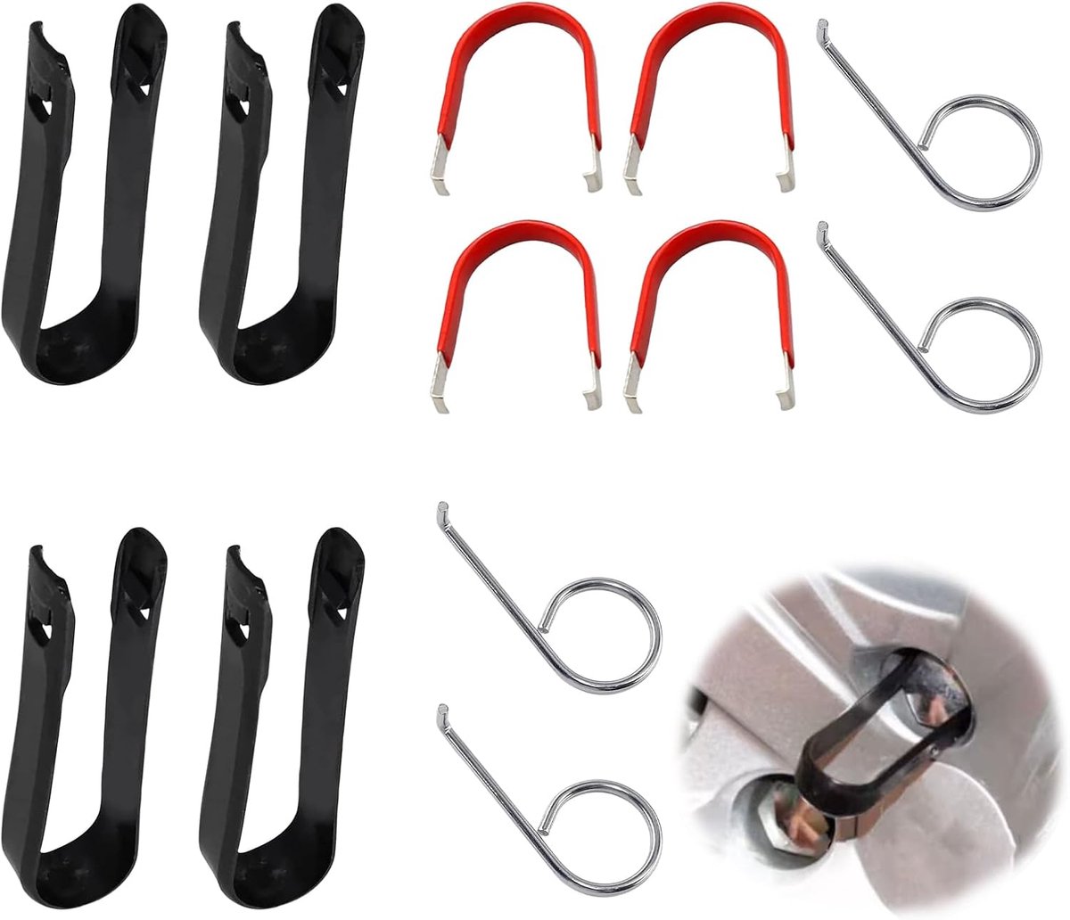 Wielboutdoppen set 12-delig - universeel demontagegereedschap - robuuste constructie - SnelShoppen