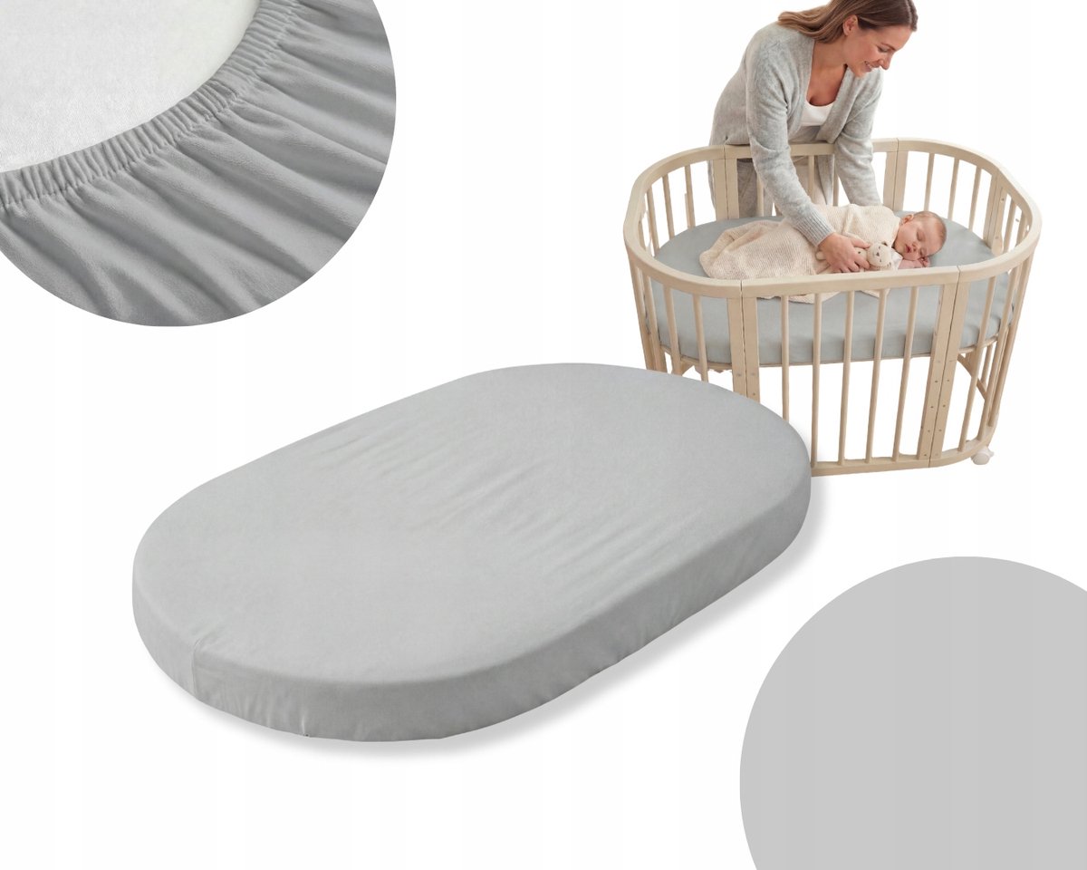 Jersey ledikantlaken met elastiek 93x66 cm - Zacht en ademend