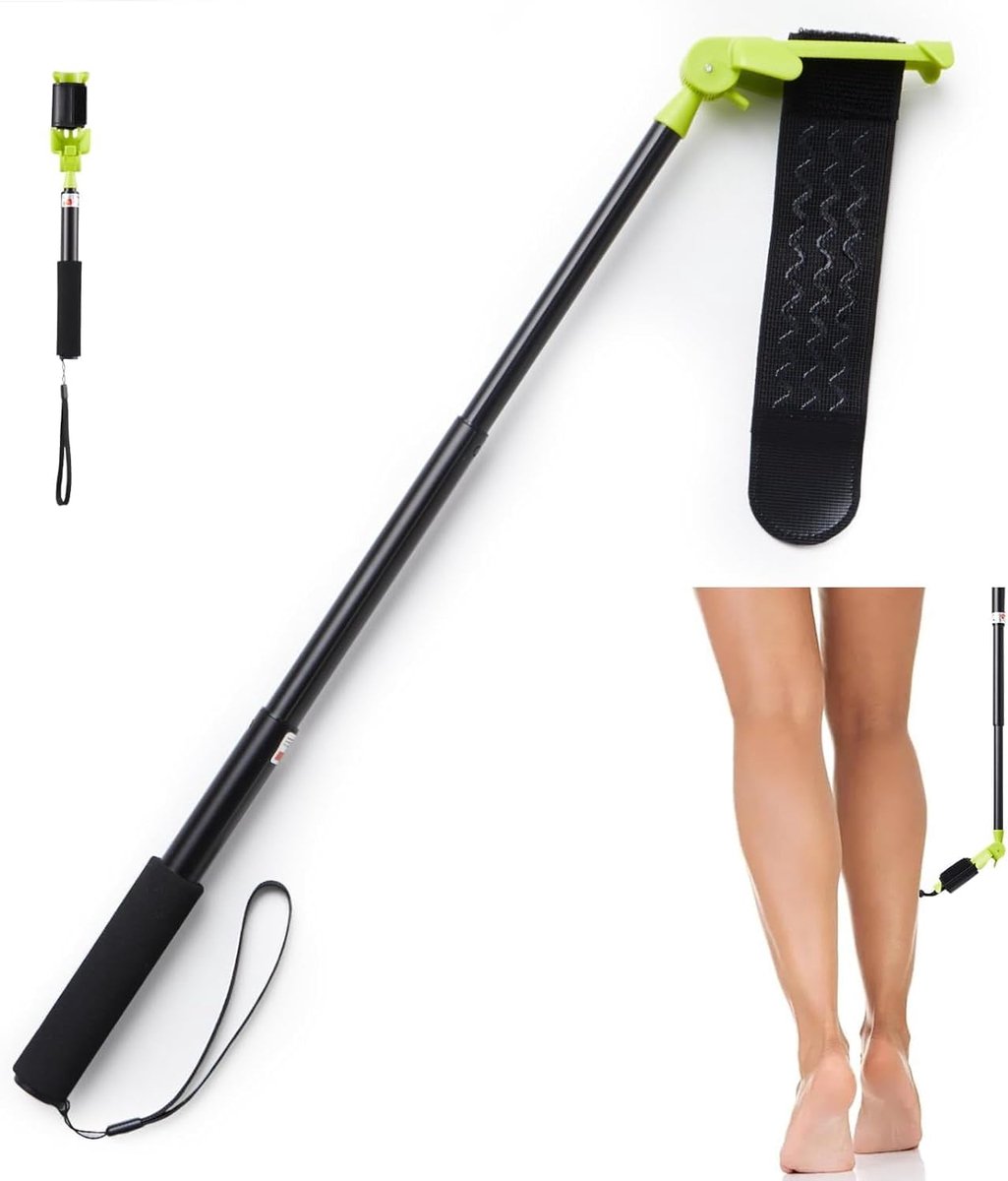 Rugscheerapparaat met verlenggreep 33-63 cm - verstelbare handgreep - ideaal voor benen en lichaam - ShopVlot