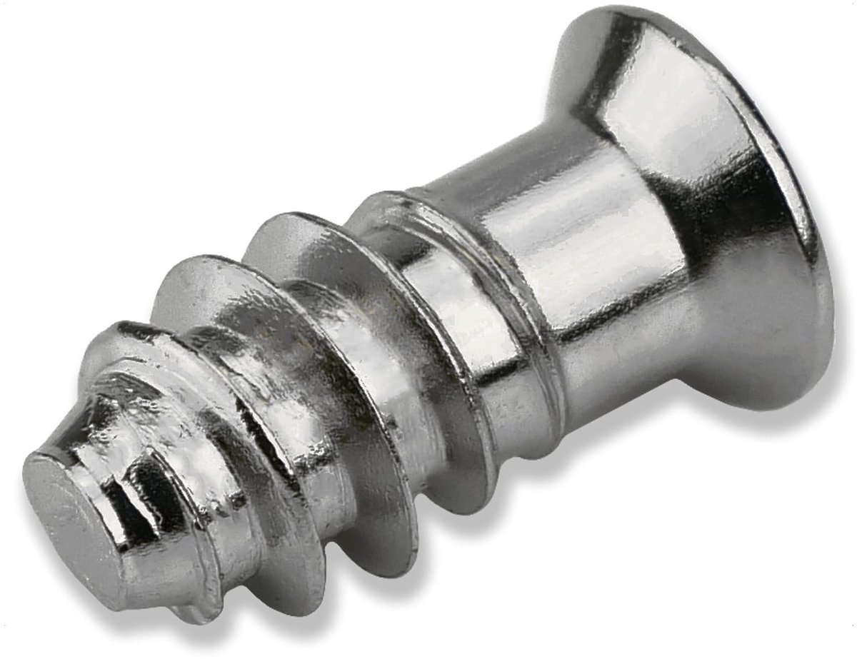 Euro schroeven 6,3 x 13 mm - gegalvaniseerd staal - verzinkte kop - ideaal voor meubels - ShopVlot