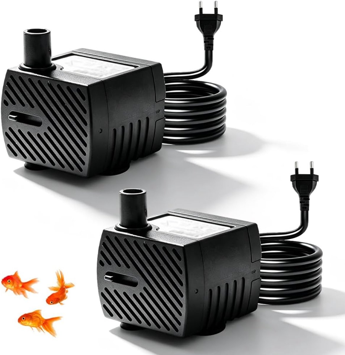 mini-dompelpomp 3 W - 2 stuks - ultra stil - ideaal voor aquaria en vijvers - ShopVlot