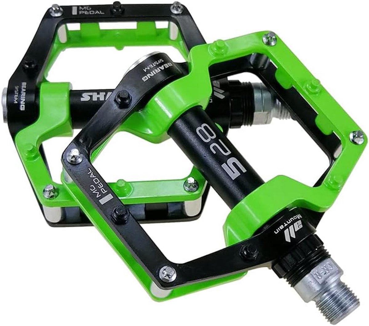 Mountainbike Pedalen 9/16 Inch - Aluminium Legering - Antislip - Lichtgewicht voor Fietsen - ShopVlot