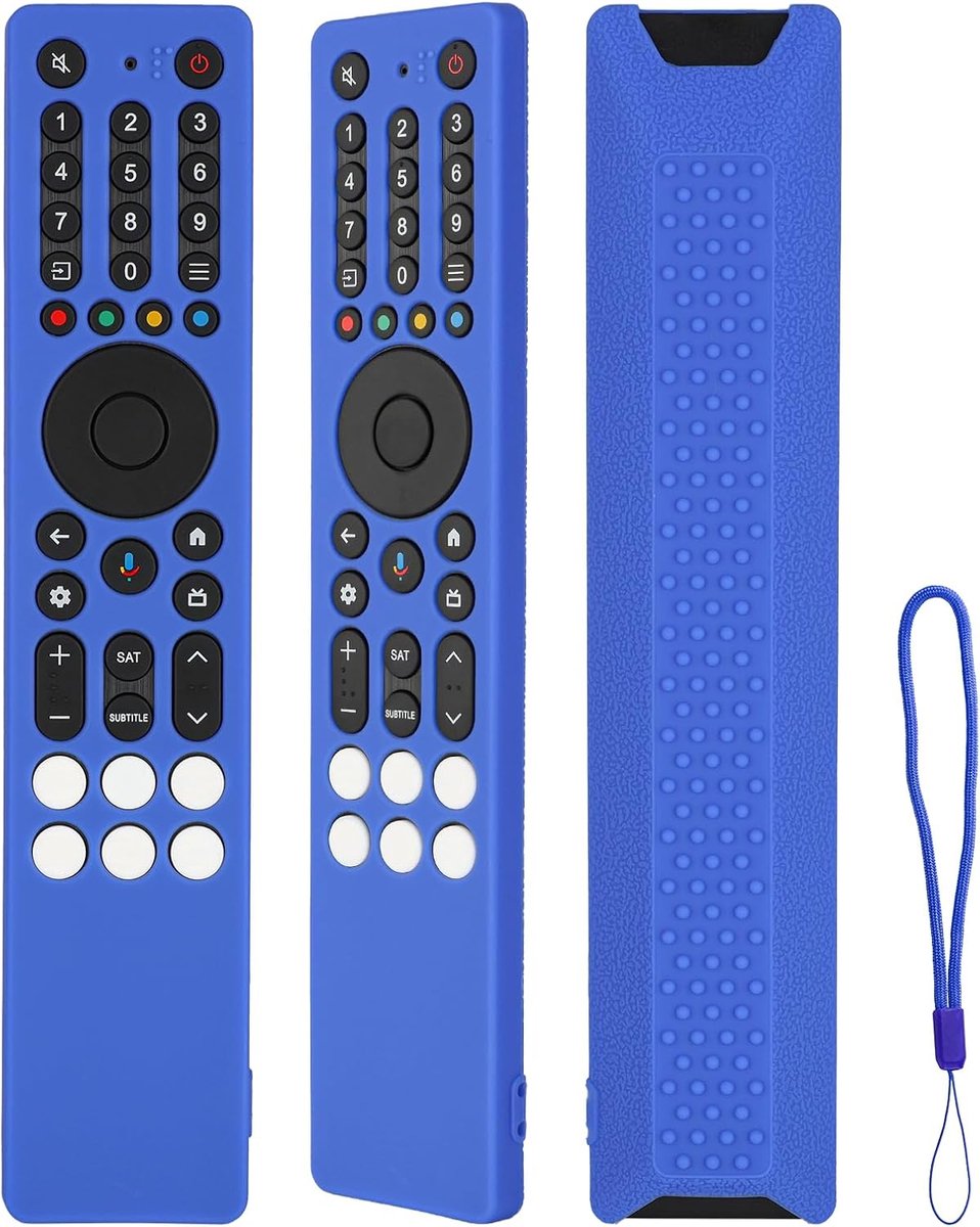 Afstandsbediening hoes - silicone - schokbestendig - optimale bescherming voor TCL RC833A - ShopVlot