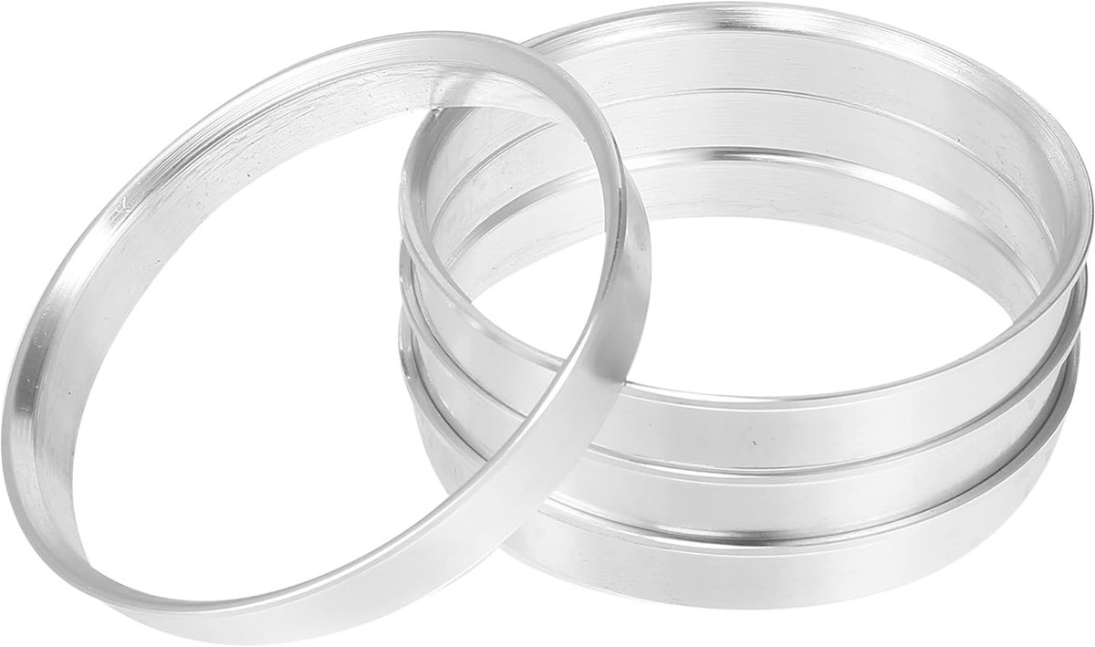 4 stuks 70,1 mm aluminium legering auto naaf centrische ringen 66,6 mm