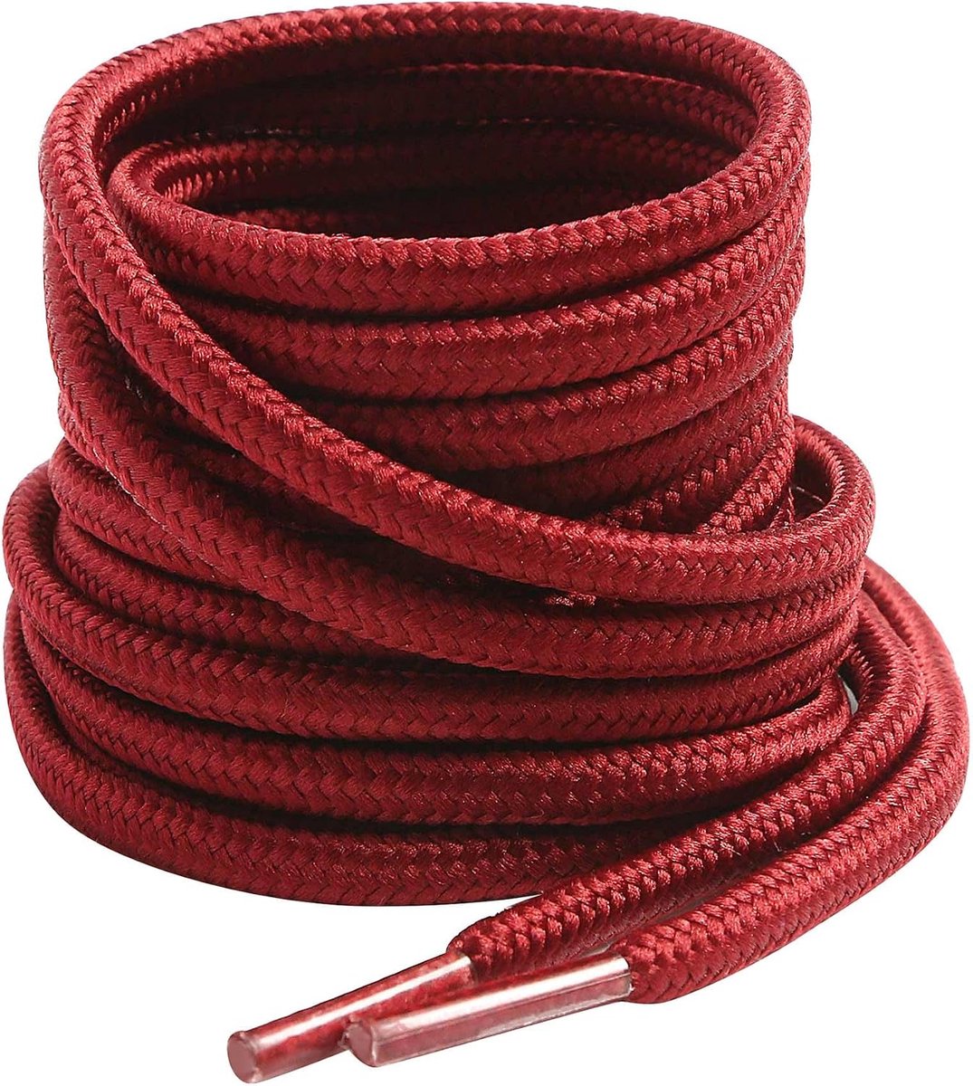 Laarzenveters, ronde dunne veters voor werkschoenen, diameter 4 mm, outdoorschoenen, wandelschoenen, trekkingschoenen, boots, schoenveters, dames en heren, scheurvaste vervangende laarsveters
