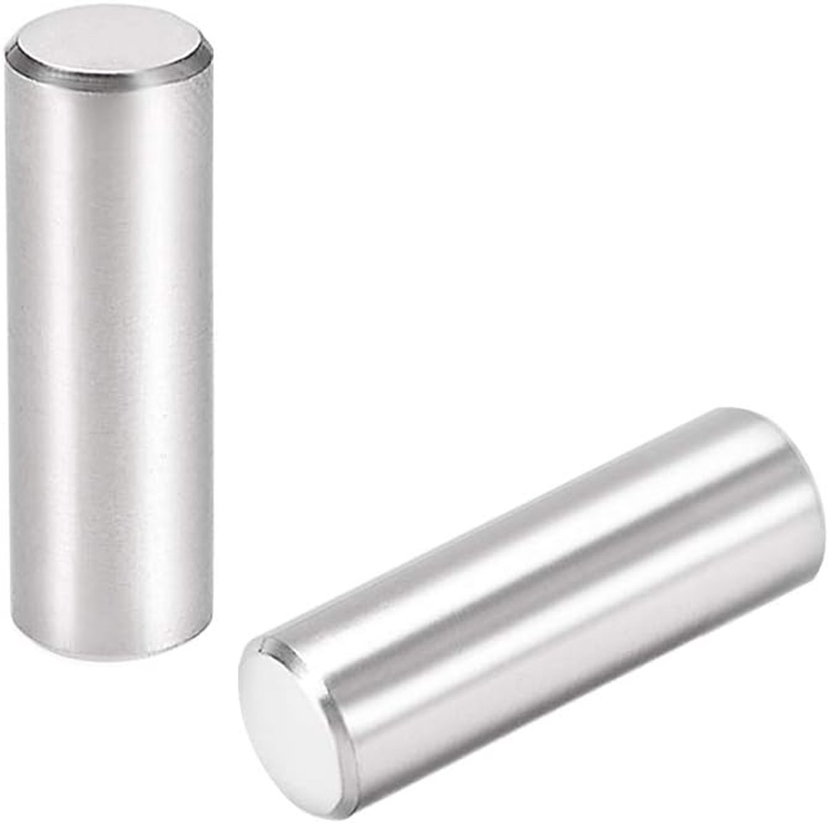 sourcing map 15 stuks mm X mm paspoortpen 304 roestvrij staal cilindrisch bodemdragerpen 8 mm x 25 mm