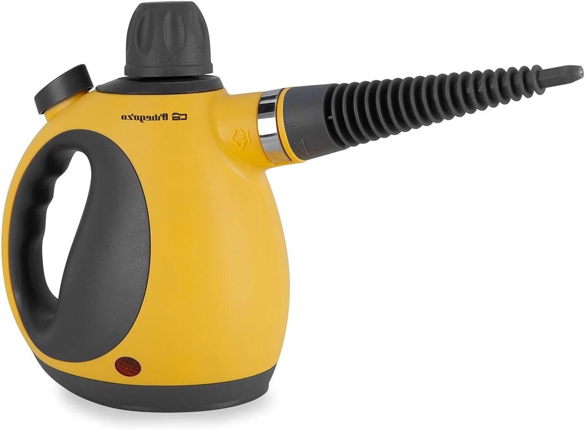 Stoomreiniger - Stoomreiniger handmatig - Hygiënisch reinigen - Desinfecteert en ontvet - 350 ml tank - Meerkleurig
