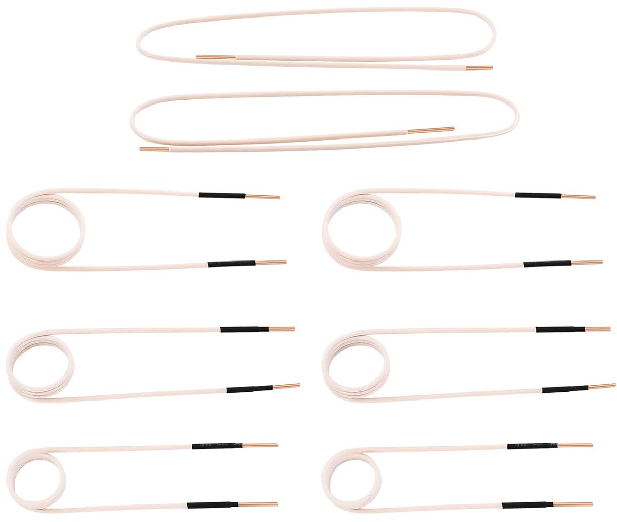 8-delige magnetische inductiekookspoel set - 3 maten - flexibele verwarmingsspoelen - ideaal voor roestige schroeven - SnelShoppen