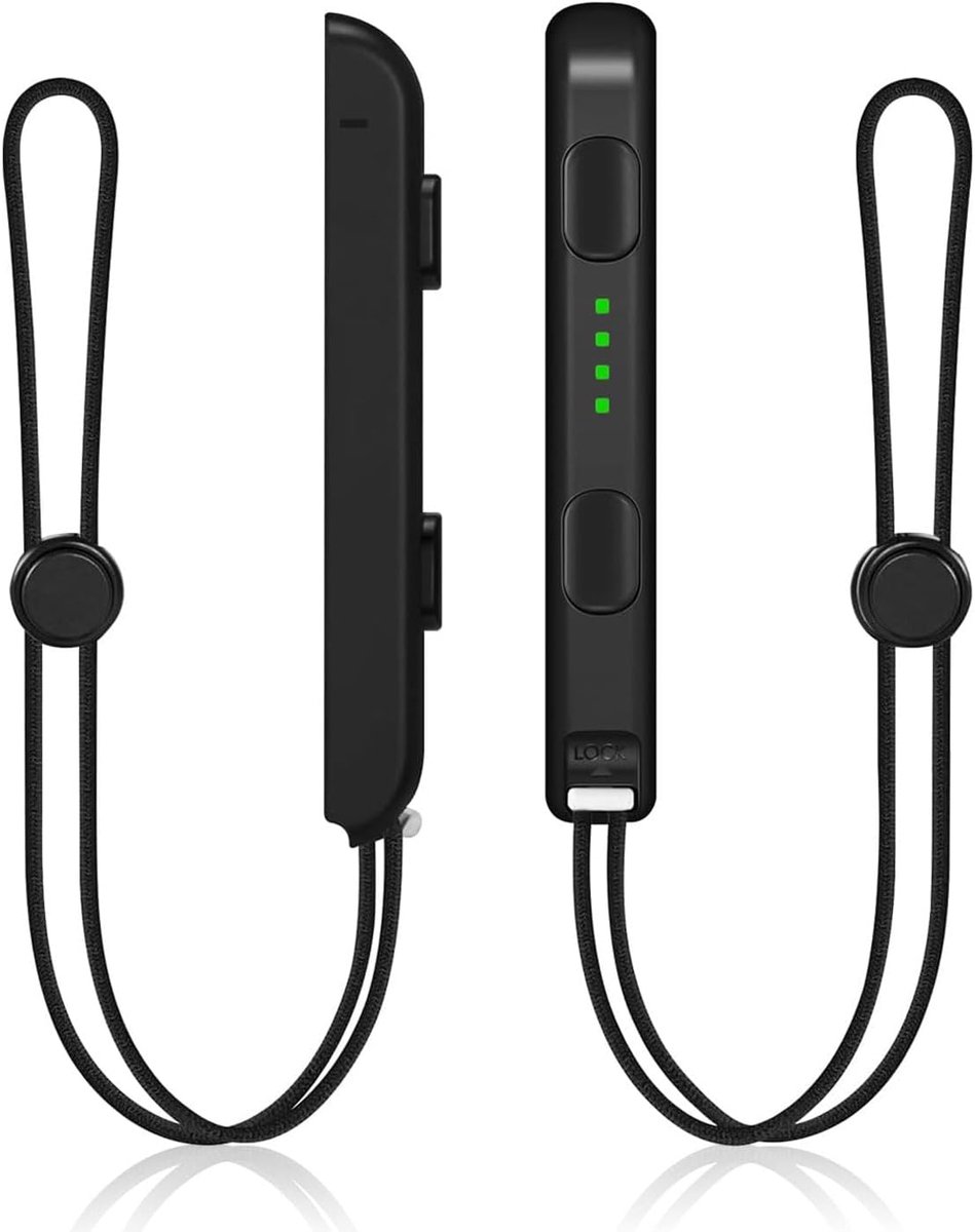 Gamepad Riemen voor Switch - Zwart - Verstelbare Controller Armband - Verbeter je grip tijdens het gamen - ShopVlot