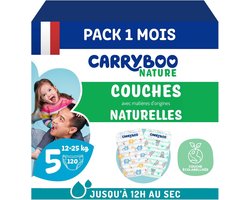 Luiers maat 5 - Ecologische wegwerpluiers - Hypoallergeen en geurvrij - Tot 12 uur droog - ShopVlot