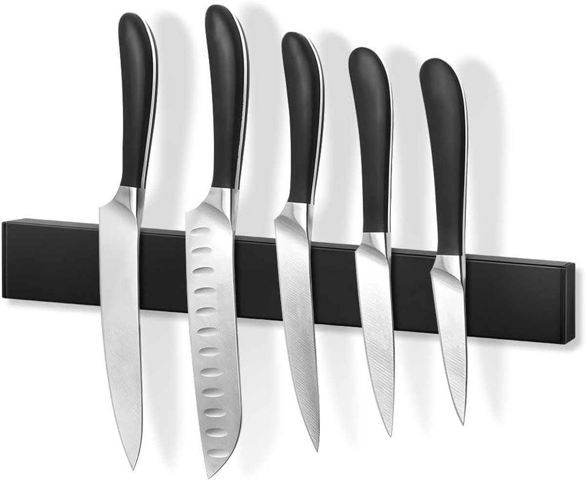 Magnetische strip 40 cm - roestvrij staal - extra sterke magneet - eenvoudig te bevestigen zonder boren - ShopVlot